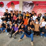 Para peserta Kompetisi Barista LatteArt yang digelar PDIP Sumsel, dalam rangka Peringatan Bulan Bung Karno, di Kafe Kopi Darat Puncak Palembang (Indodaily.co)