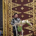 Gubernur Sumsel H Herman Deru saat menyambut hangat kunjungan kerja Gubernur Lemhanas RI Andi Wijajanto dan jajarannya di Sumsel (Dok. Humas Pemprov Sumsel / Indodaily.co)