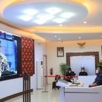 Gubernur Sumsel Herman Deru mengikuti Rapat Koordinasi Penyusunan Peta Peluang Proyek Investasi (PPI) Prioritas Strategis yang siap ditawarkan tahun 2022, secara virtual di Command Centre (Dok. Humas Pemprov Sumsel / Indodaily.co)