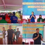 BNNK OKI saat sosialisasi P4GN di Universitas OKI, Kayuagung, Jumat (2/9) siang (foto: BNNK OKI)