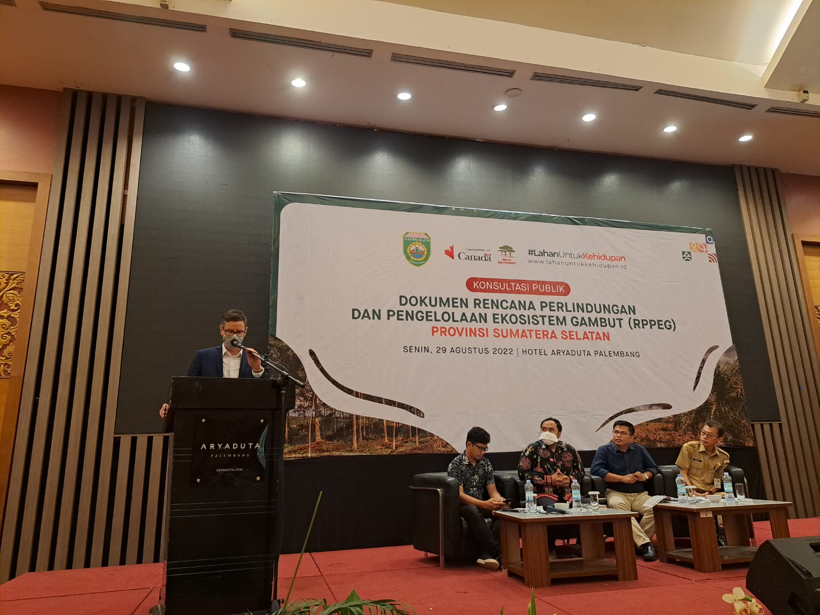 Kepala Kerjasama Kedutaan Besar Kanada untuk Indonesia, Kevin Tokar (Dok. Humas ICRAF Indonesia)