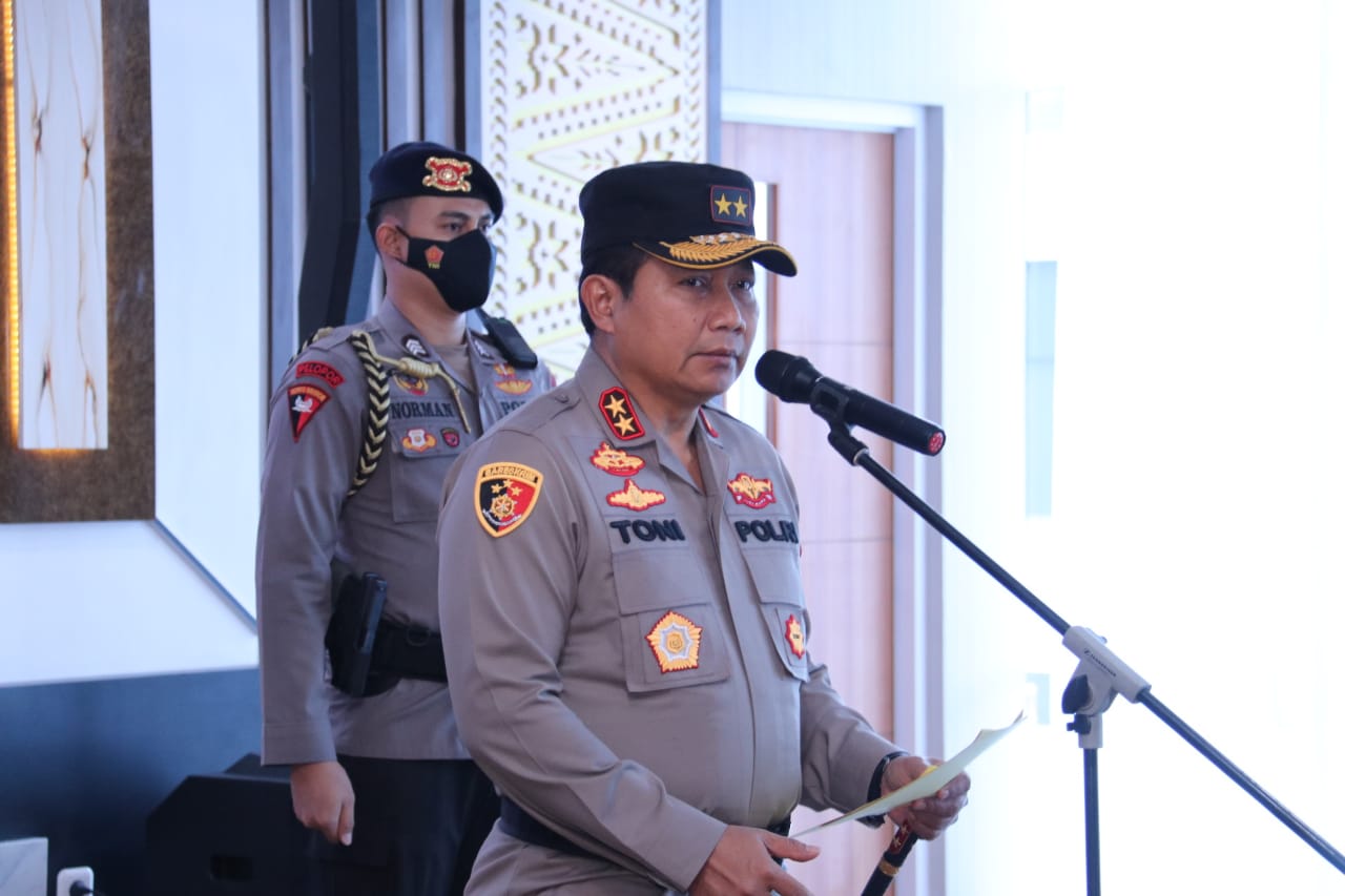 Kapolda Sumsel, Irjen Pol Drs Toni Harmanto MH