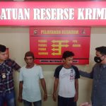 Dua pelaku pencurian dengan kekerasan (curas) HP milik santri ditangkap polisi