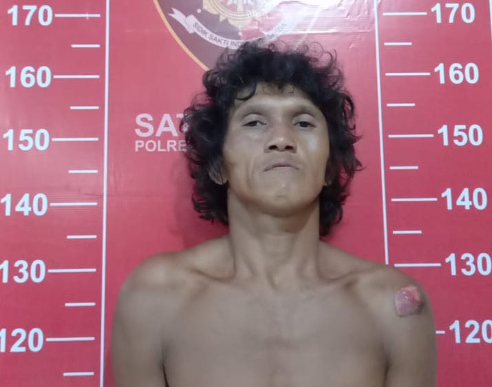 Usman alias Usnadi (36), DPO curanmor ditangkap polisi