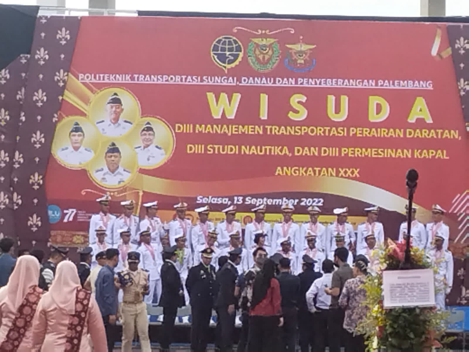 Wisuda Poltektrans SDP Palembang
