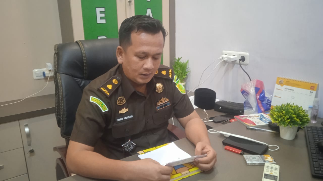 Kasi Bidang Intelijen Kejari Palembang, Fandy Hasibuan SH MH