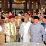 Gubernur Sumsel dan Ust Abud Somad saat peresmian Masjid Sopiah, Minggu (25/9/2022)