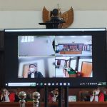 Suasana sidang di PN Tipikor Palembang