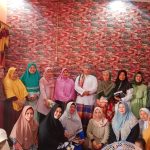 Kegiatan Maulid Nabi Muhammad SAW bersama Ibu-Ibu di Lorong Lebak Sari Palembang, Minggu (16/10/22)