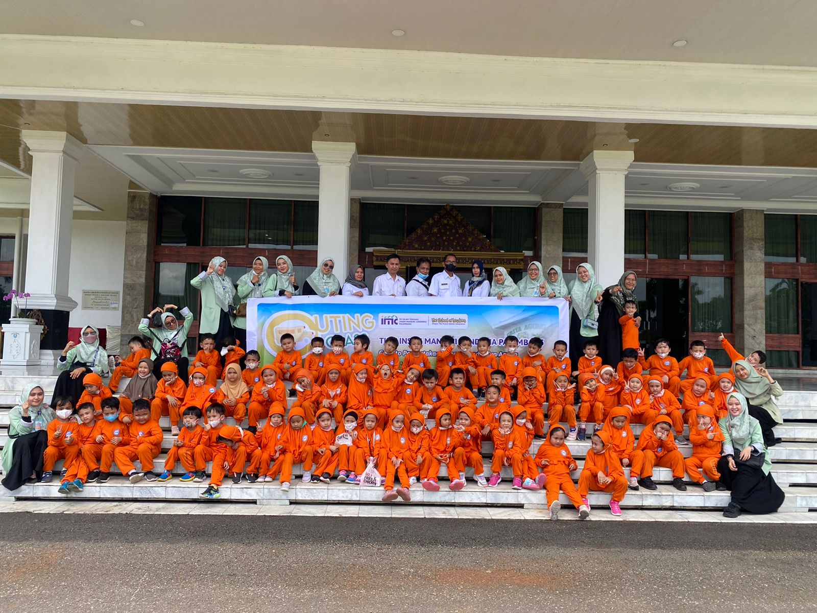Outing Class TK Islam Terpadu Insan Mandiri Cendikia ke Griya Agung, Rabu (19/10/2022)