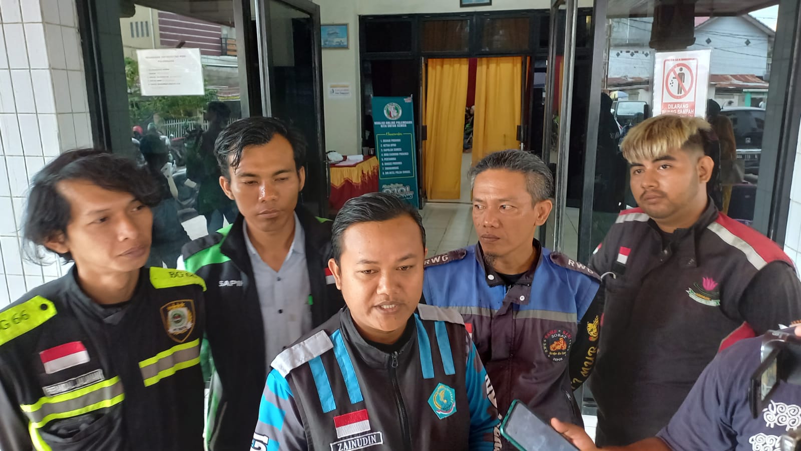 Talkshow Menuju Kesejahteraaan Ojol Palembang. Sabtu (22/10/2022) siang  di gedung serbaguna PGRI Palembang