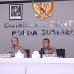 Kapolda Sumsel, Irjen Pol A Rachmad Wibowo SIK dan Wakpolda Sumsel Brigjen Pol Rudi Setiawan SIK MH