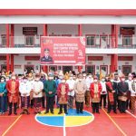 Kakanwil Kemenkumham Sumsel Harun Sulianto menjadi Inspektur Upacara Peringatan Hari Sumpah Pemuda, Jumat (28/10/2022) di lapangan LPKA Klas I Palembang