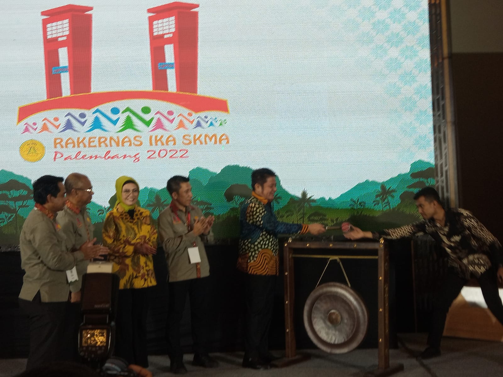 Pembukaan Rakernas Ikatan Alumni Sekolah Kehutanan Menengah Atas tahun 2022, Sabtu (29/10)