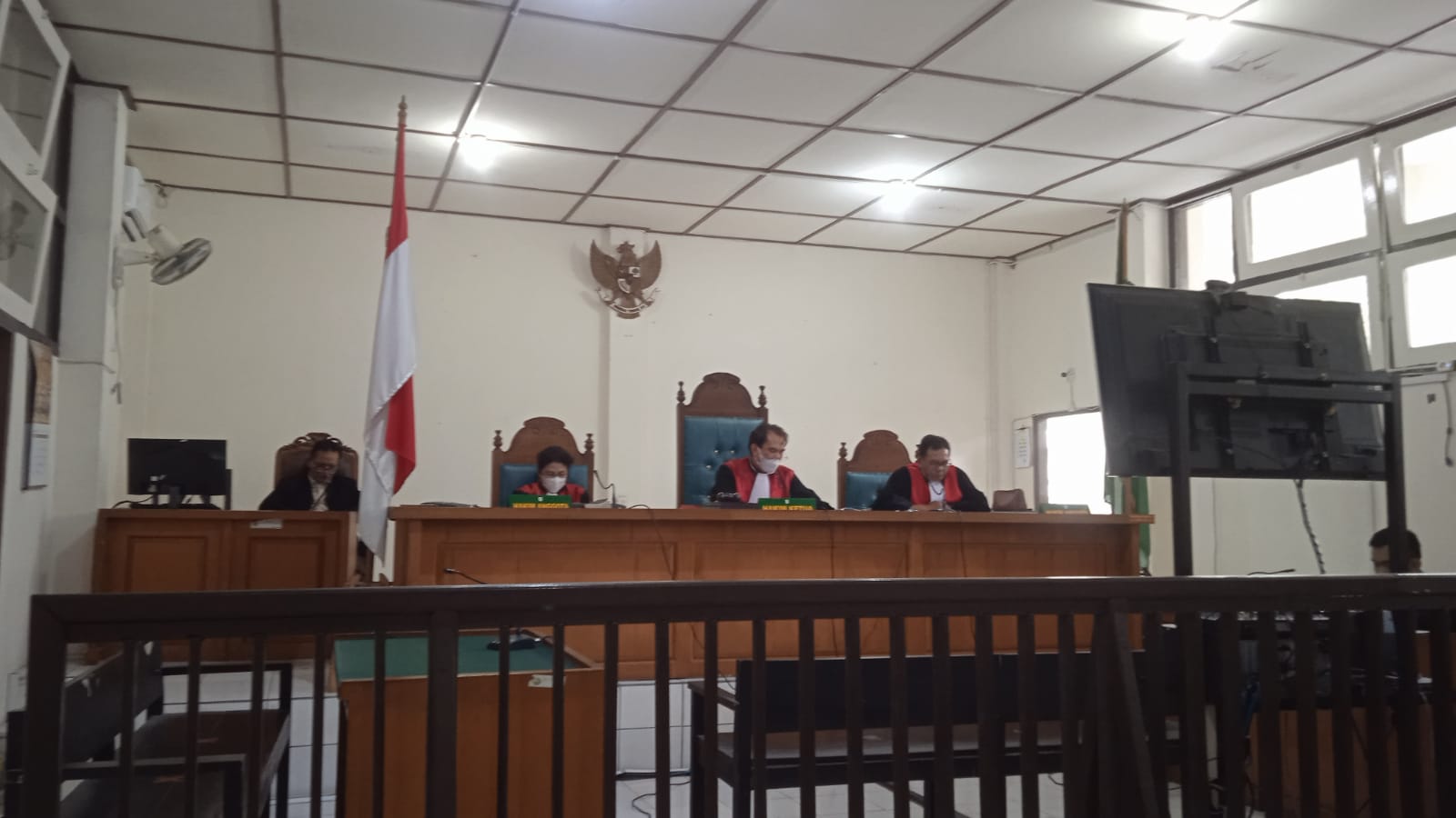 Suasana di Pengadilan Negeri Palembang
