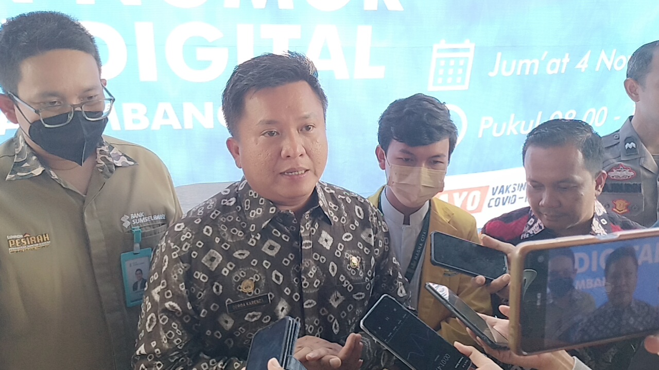 Kepala Samsat Palembang IV Derga Karenza SP MM