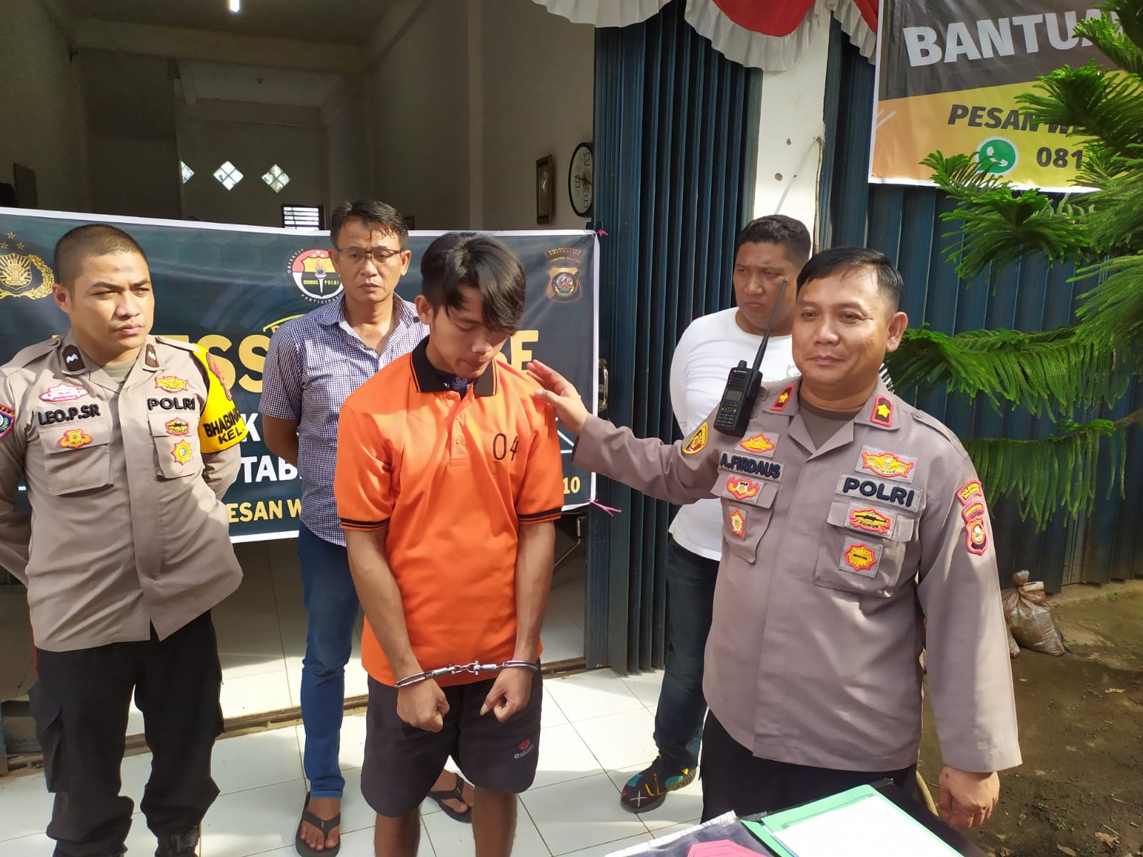 AR, DPO curanmor saat diamankan Unit Reskrim Polsek Seberang Ulu I Palembang
