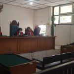 Suasana di Pengadilan Negeri (PN) Palembang, Kamis (10/11/2022)