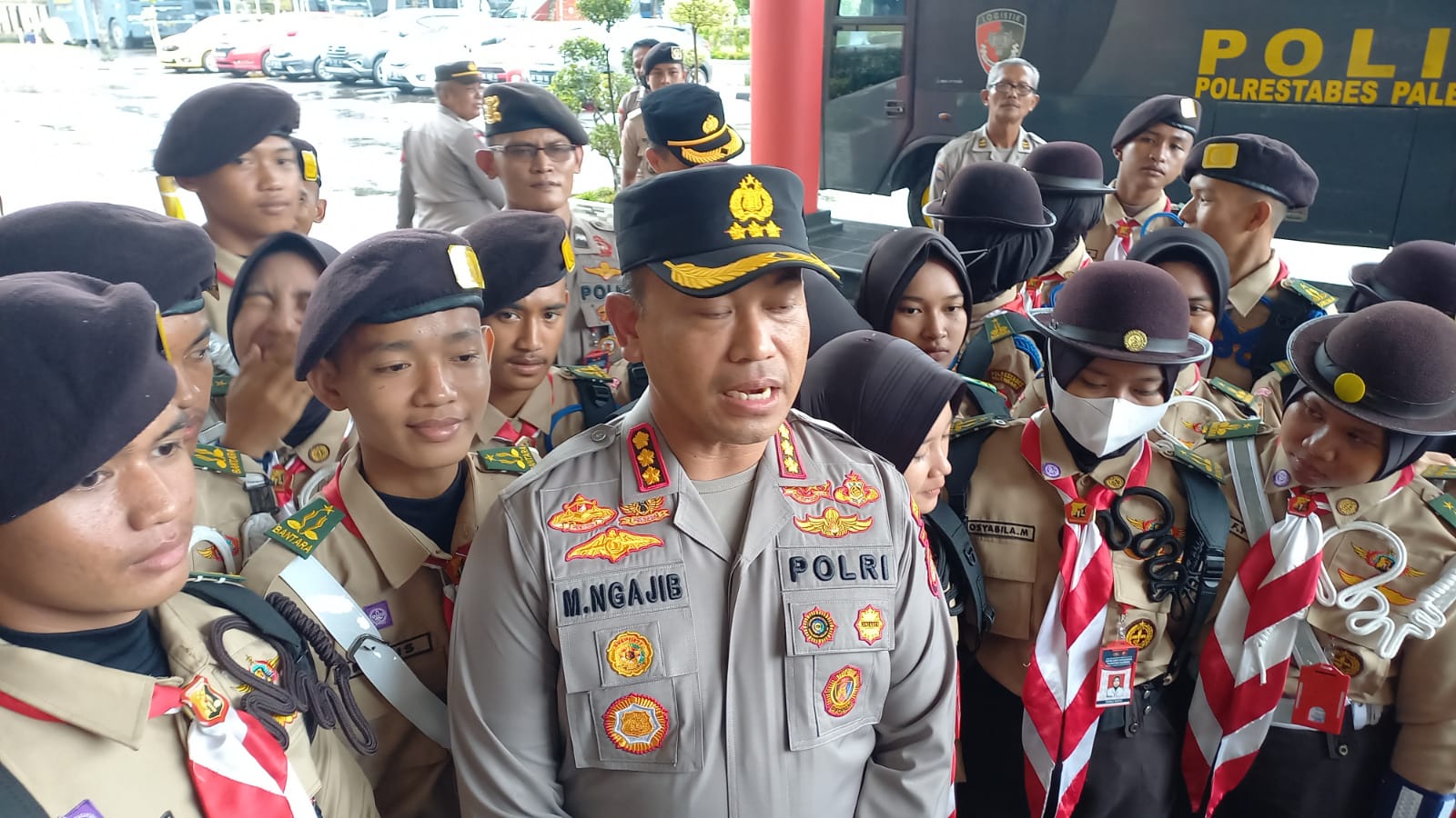 Kaporlestabes Palembang, Kombes Pol Mokhamad Ngajib