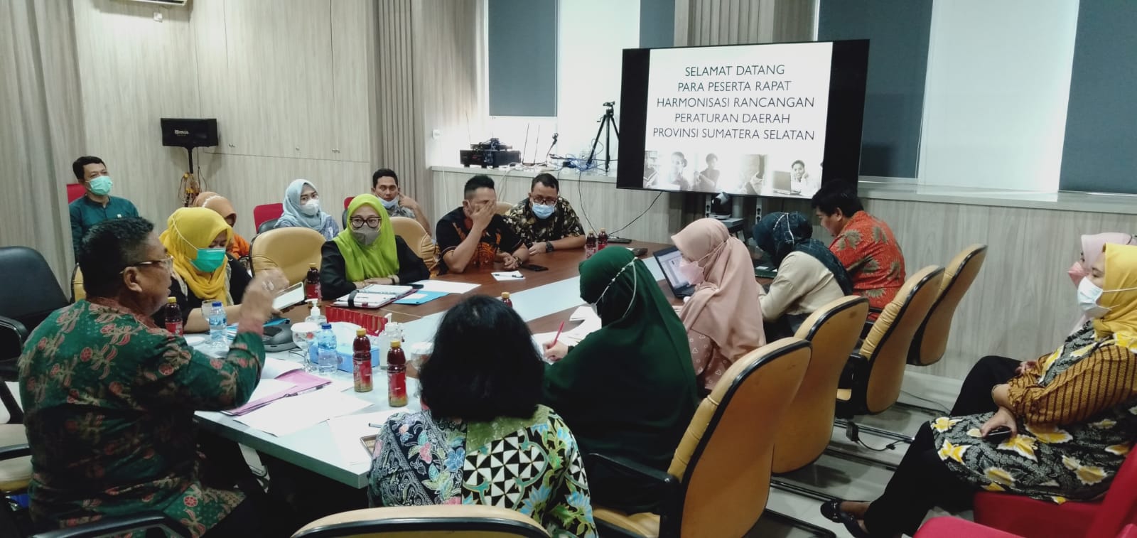 Rapat Harmonisasi Ranperda Provinsi Sumsel