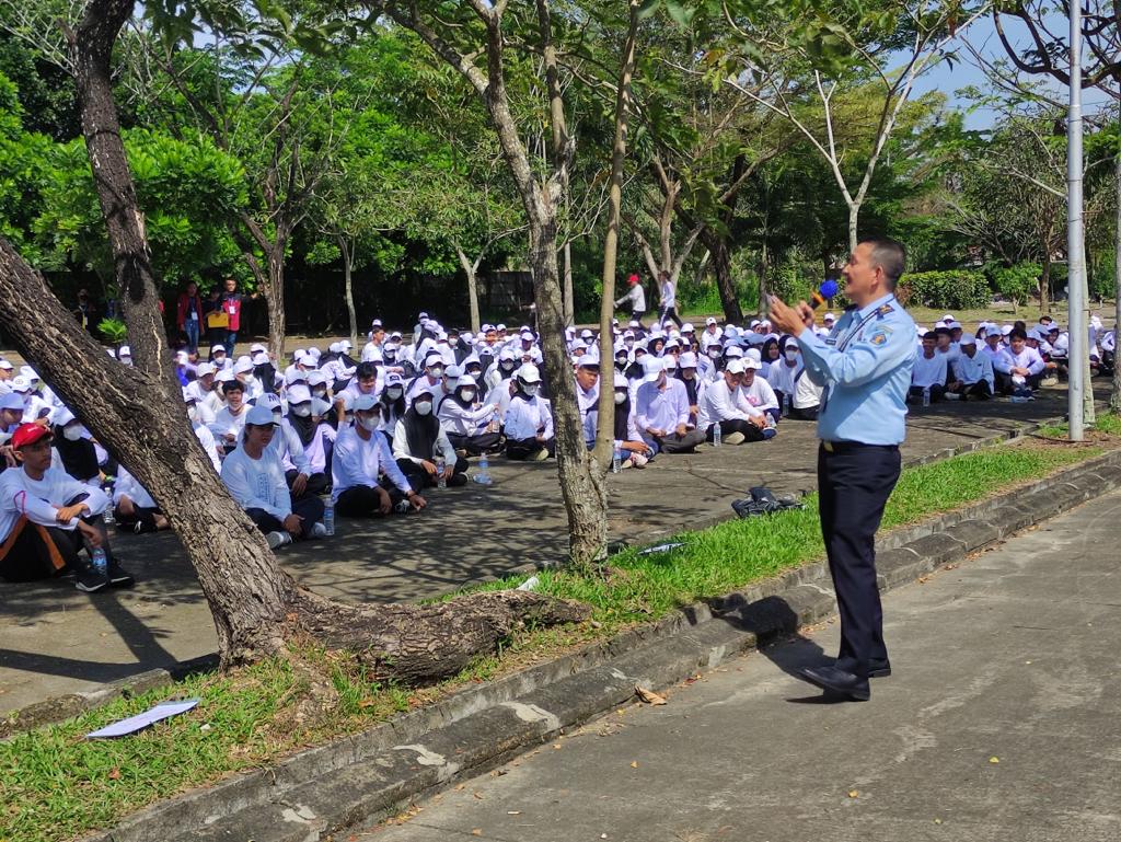 Kanwil Kemenkumham Sumsel saat melakukan penyuluhan hukum