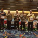 Kapolda Sumsel, Irjen Pol A Rachmad Wibowo SIK dalam kegiatan silaturahmi dengan media di Hotel Aston Palembang, Rabu (23/22/2022)