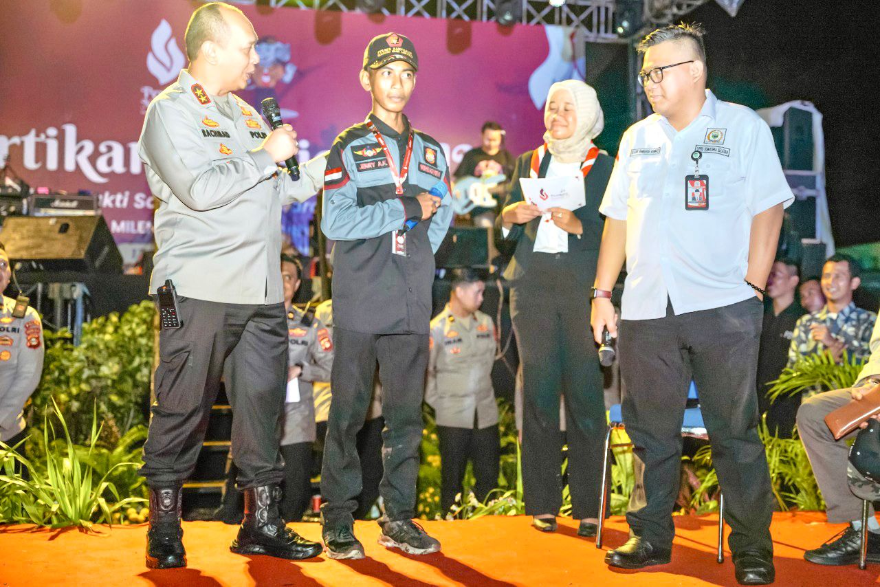Perkemahan Bhakti Saka Bhayangkara Nasional ke IV di Gandus Palembang