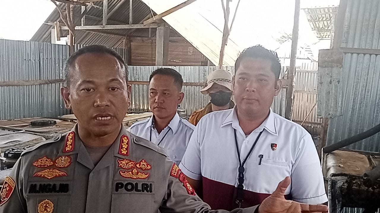 Kapolrestabes Palembang, Mohammad Ngajib saat menggelar keterangan pers, Selasa (29/11/2022)