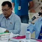 Direktur Ditreskrimsus Polda Sumsel Kombes Pol M. Barly Ramadhani saat jumpa pers