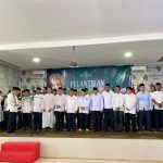 Pelantikan pengurus lembaga dan Muskercab  I PCNU kota Palembang, Rabu (30/11/2022)