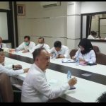 Direktur Ditreskrimsus Polda Sumsel, Kombes Pol M Barly Ramadhany SH SIK saat Zoom Meeting, Rabu (30/11/2022)