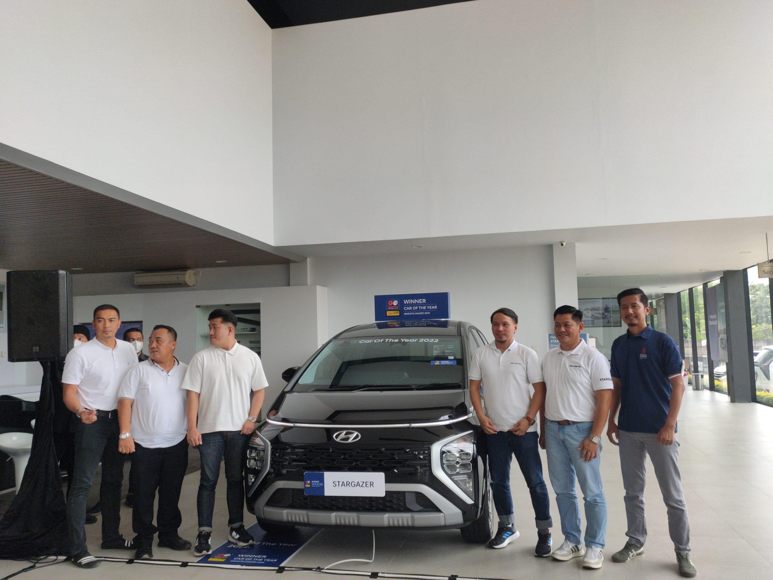 Hyundai Palembang menghadirkan Stargazer yang menjadi bintangnya di kelas MPV (Indodaily.co / Nefri Inge)