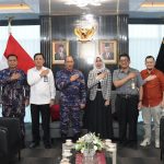 Kapolda Sumsel Irjen Pol A.Rachmad Wibowo SIK menerima audensi Rektor Universitas Bina Darma Palembang Dr Sunda Ariana, MPd MM dan jajaran, Senin (5/12/2022)