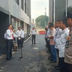 Direktur Ditreskrimsus Polda Sumsel, Kombes Pol M Barly Ramadhany SH SIK saat konferensi pers di Mapolda Sumsel