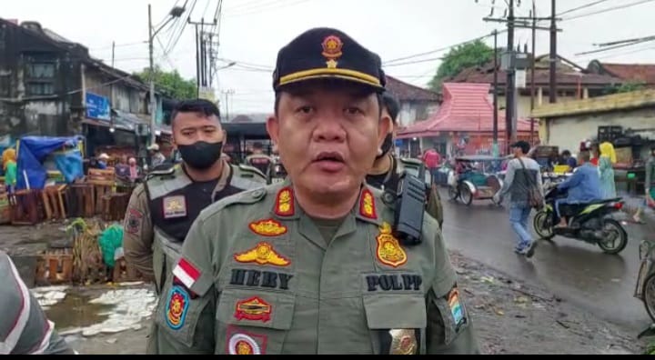 Kasi Ops Penindakan dan Pengendalian pasar kota Palembang, Heriyadi