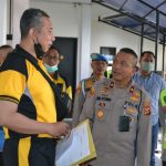 Wakapolda Sumsel Brigjen Pol Rudi Setiawan SIK MH didampingi Kabid dokkes Kombes Pol dr Syamsul Bahar M Kes meninjau pelaksanaan Uji Kesehatan Seleksi Sespimmen Polri Dikreg ke-63 TA 2023