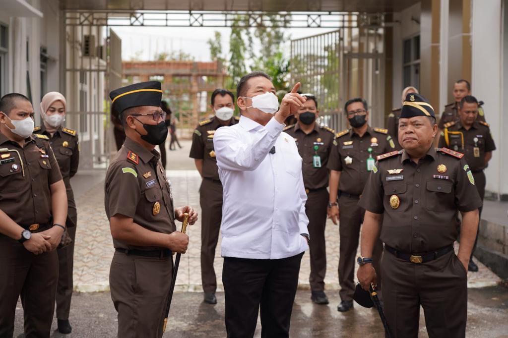 Saat Jaksa Agung ST Burhanuddin Mengunjungi Kejaksaan Negeri Banyuasin