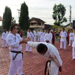Polres Musi Banyuasin, Selasa (20/12/2022) pagi melaksanakan latihan bela diri