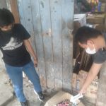 Reskrim Ranmor, dan Unit Identifikasi Polrestabes Palembang saat melakukan olah TKP di warung milik Susila Yulis, Seni (26/12/2022)