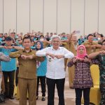 Wakil Gubernur Sumsel, H Mawardi Yahya pada Seminar Desa GSMP, di Ballroom Hotel Wyndham Palembang, Senin (26/12/2022)