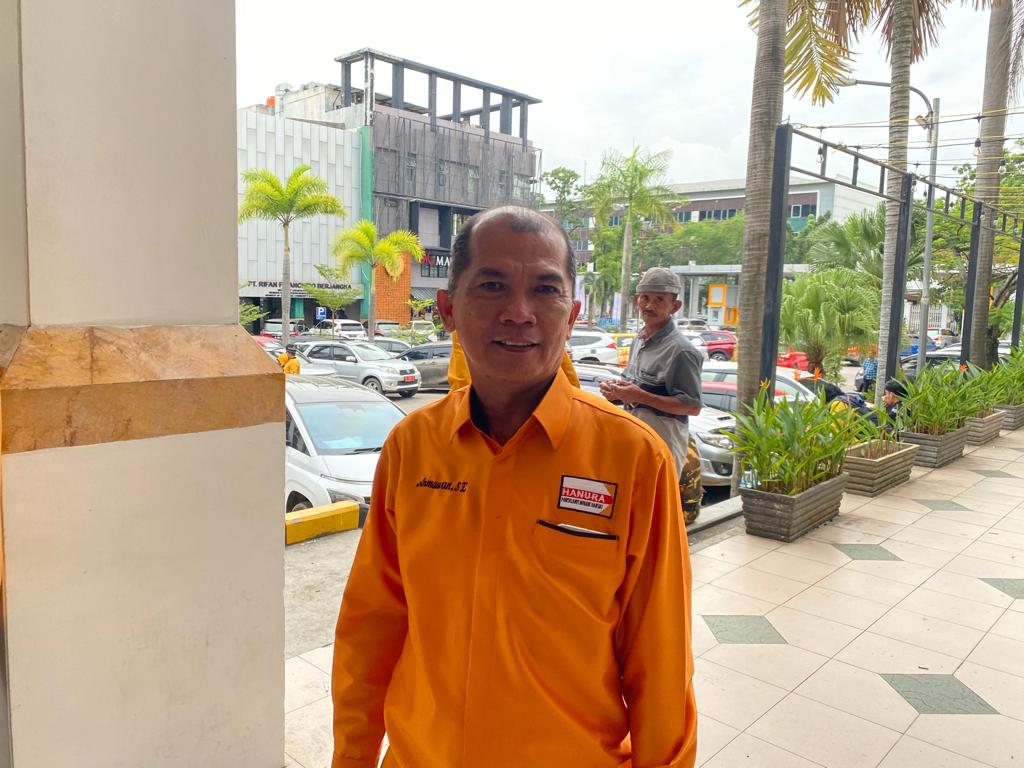 Mantan Sekjen Partai Nasdem Armawan SE saat ini berlabuh di Partai Hanura