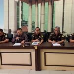 Kepala Kejaksaan Tinggi Sumsel, Sarjono Turin SH MH saat konferensi pers akhir tahun, Kamis (29/12/2022)