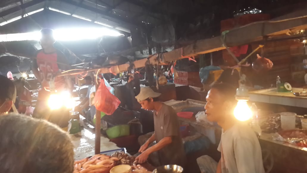 Pedagang Pasar Kuto Palembang