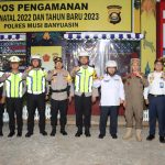 Polres Muba memperketat pengamanan saat malam tahun baru, Sabtu (31/12/2022)