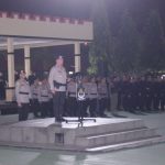 Kapolda Sumatera Selatan Irjen Pol A Rachmad Wibowo SIK memimpin langsung Upacara Penyambutan Personel Korps Brimob Polda Sumsel BKO Polda Papua yang tergabung dalam Satuan Tugas Operasi Damai Cartenz-2022, Sabtu  (31/12/2022) malam.