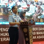 Badan Pengembangan Sumber Daya Manusia Kemenkumham RI menggelar acara pisah sambut Kepala Pusat Fungsional dan HAM dari pejabat lama Dr Ilham Djaya kepada pejabat baru Maulidi Hilal. Senin, (2/1/2022)