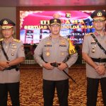 Kapolda Sumsel, Irjen Pol A Rachmad Wibowo pimpin serah terima jabatan Wakapolda Sumsel dari Irjen Pol Rudi Setiawan SIK MH ke Brigjen Pol M Zulkarnain SIK MSI, Senin (2/1/2023) di Auditorium lantai 7, gedung presisi Mapolda Sumsel