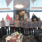 Kapolda Sumsel, Irjen Pol A Rachmad Wibowo SIK menerima Audiensi Kepala Bawaslu Sumsel beserta anggota Bawaslu, Senin (9/1/2023)
