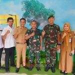 Dandim 0401 Muba Letkol Arm Dede Sudrajat SH usai live podcast Radio Gema Randik, Senin (9/1/2023)
