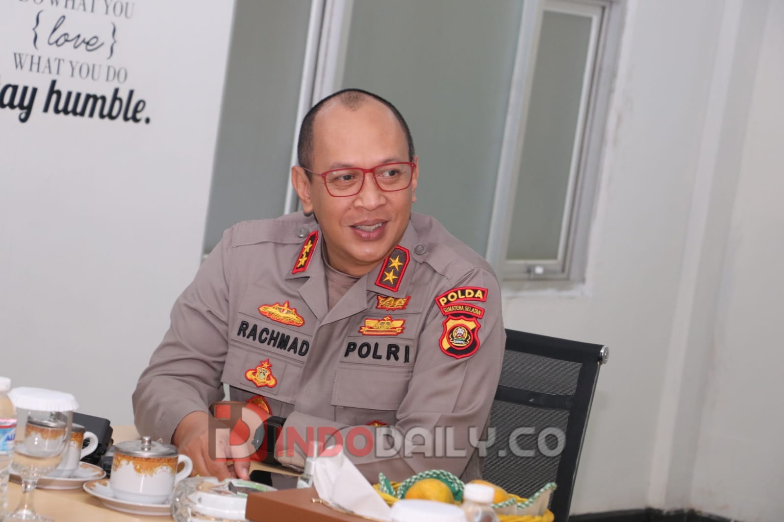 Kapolda Sumsel Irjen Pol Albertus Rachmad Wibowo
